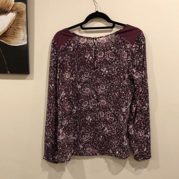Burgundy Blouse - Picture 2 of 5